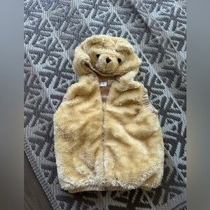 Chrisha Playful Plush Teddy Bear Vest Or  Halloween Costume 2T-4T